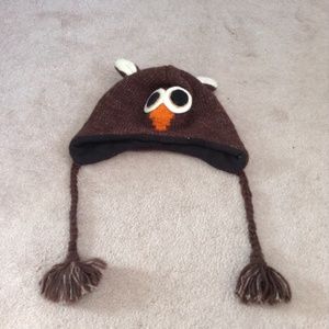 Nirvana Designs Made in Nepal Brown hand made owl